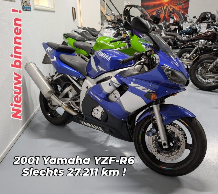 2001 Yamaha YZF-R6 (27.211 km) 2001 Yamaha YZF-R6 (27.211 km)